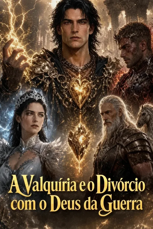 Capa da novela A Valquíria e o Divórcio Com o Deus da Guerra