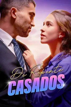 Capa da novela De Repente Casados