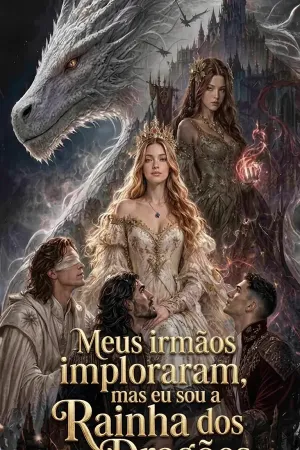 Capa da novela Meus Irmãos Imploraram, Mas Eu Sou a Rainha Dos Dragões