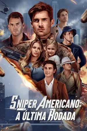Capa da novela Sniper Americano: A Última Rodada