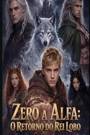 Capa da novela Zero a Alfa: O Retorno Do Rei Lobo
